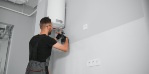 Inspecting a Water Heater