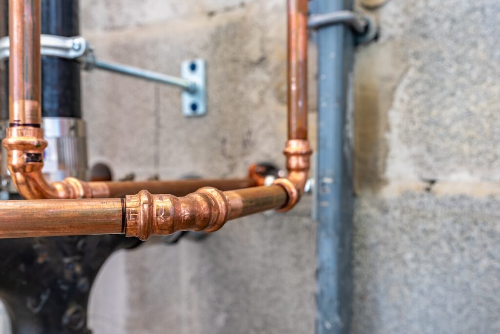 copper pipe